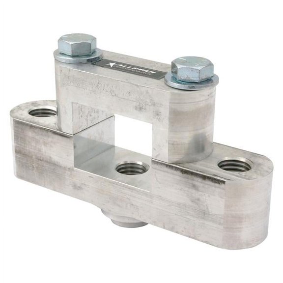 Allstar Performance ALL60243 Panhard Bar Bracket - Straight - Frame Mount - Clamp-On - Aluminum - 2 in Square Tubing - Each