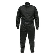 Allstar Performance Racing Suit SFI 3.2A/1 3XL, Fire Retardant Cotton Black Motorcycle Jacket