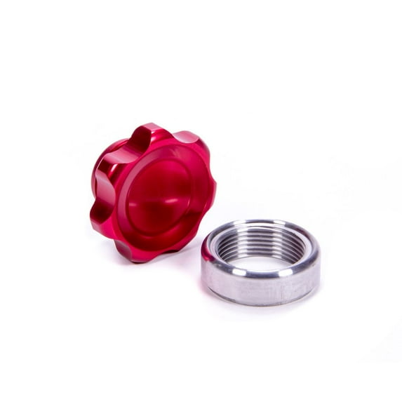 Allstar Performance Filler Cap Red with Weld-In Steel Bung Small