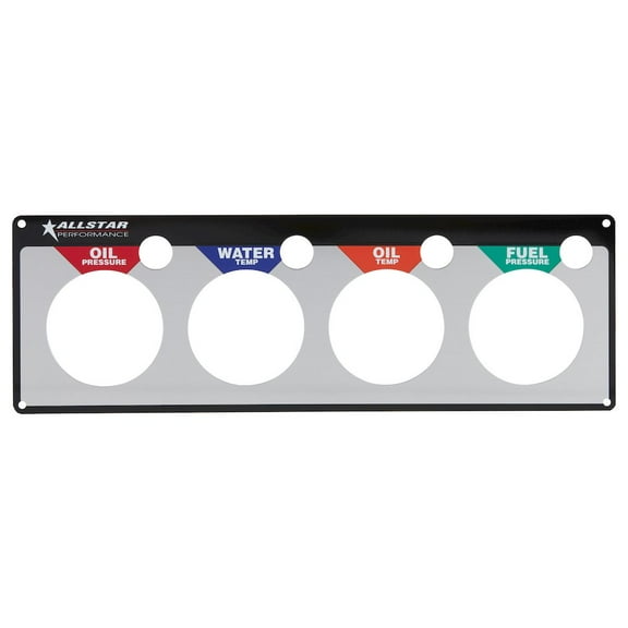 Allstar Performance Repl 4 Gauge Panel OP/WT/OT/FP