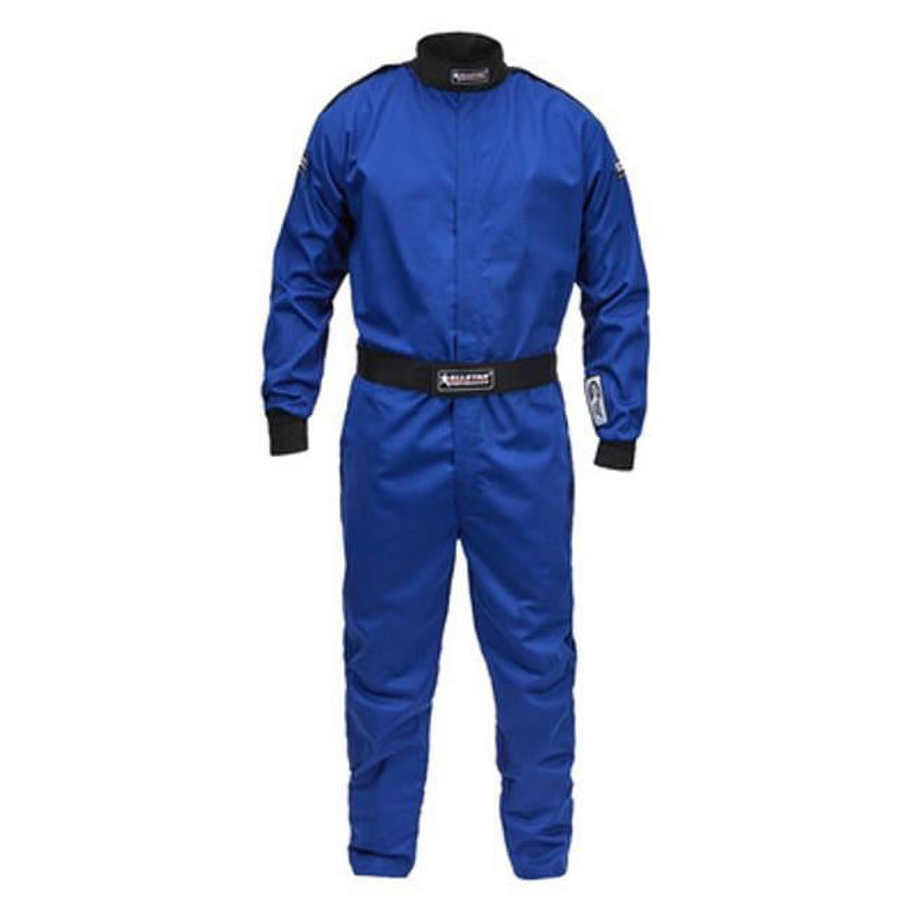 Allstar 931023 Single Layer Complete Racing Suit SFI 3.2A/1 Rated Blue Med Tall