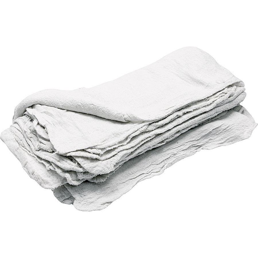 Allstar Shop Towels White Cloth 25 pk Allstar Shop Towels White Cloth 25 pk