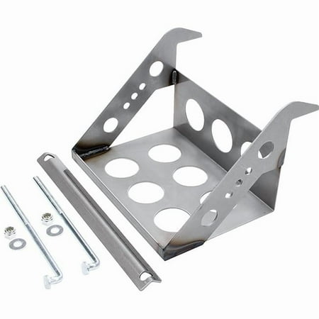 Allstar Performance ALL76101 Battery Box - Lightweight - 10 x 7-1/4 in - Frame Hooks - Steel - Natural - Kit