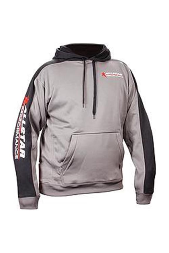 Silver Hooded Allstar Logo Small Sweatshirt P/N 99916S