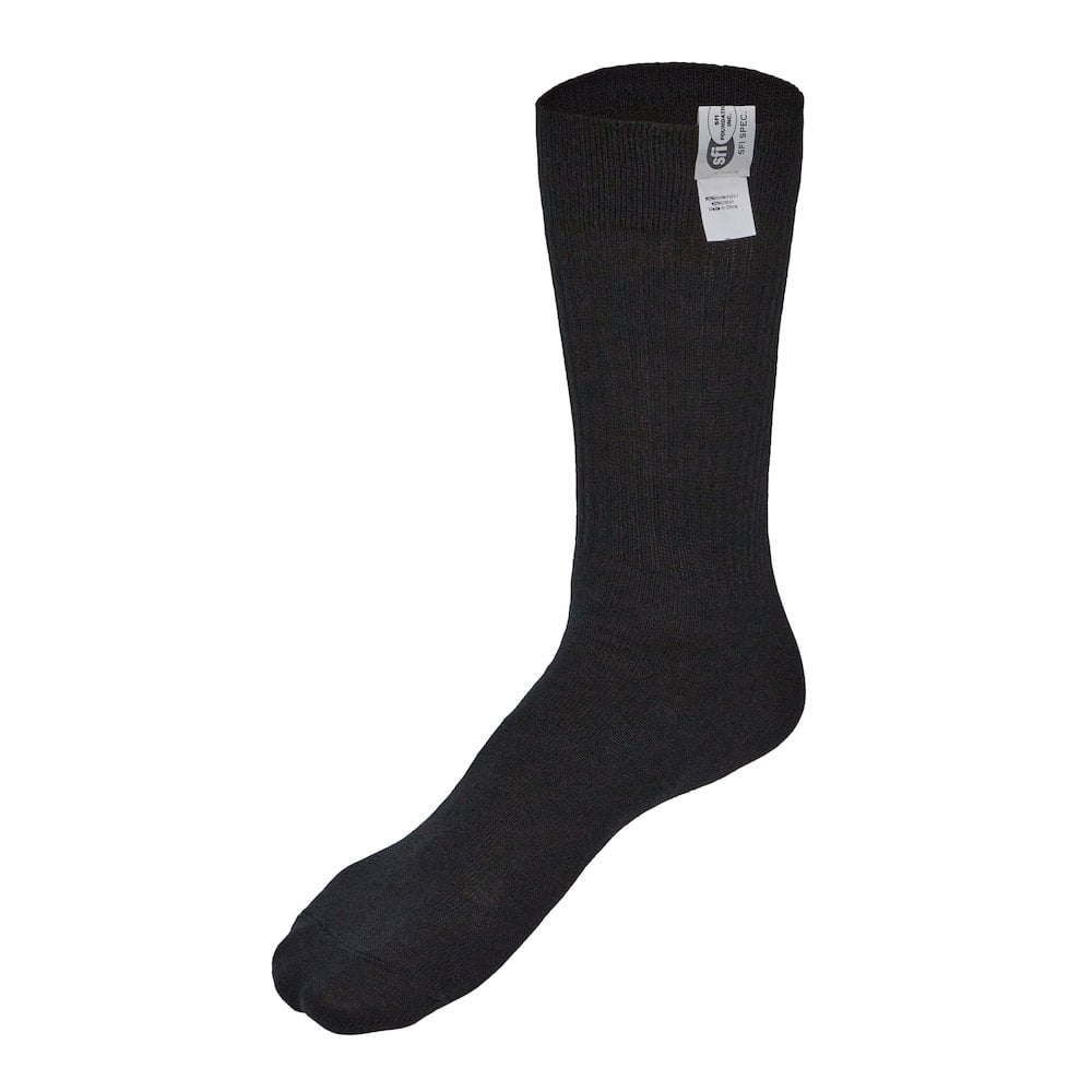 Allstar Performance Socks Pair SFI 3.3 Thick F/R Black Size 6-7