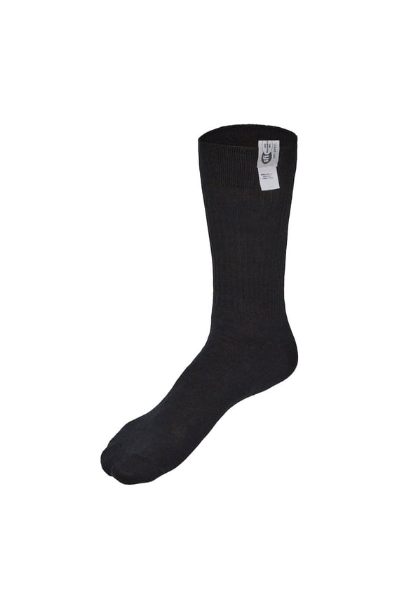 Socks Pair SFI 3.3 Thick F/R Black Size 8-9