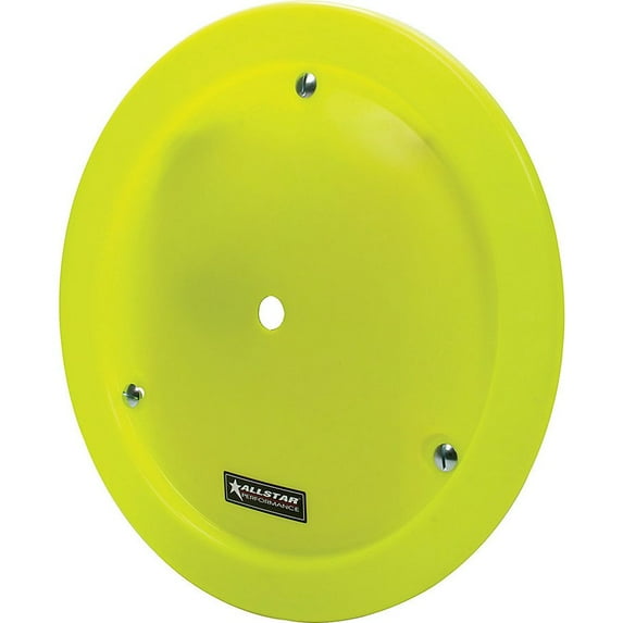 Allstar Performance Universal Wheel Cover Neon Yellow