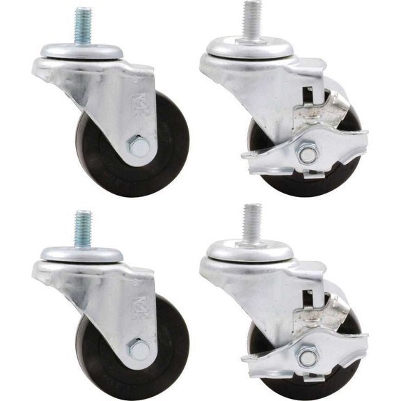 Wheel Kit 3in Heavy Duty Locking