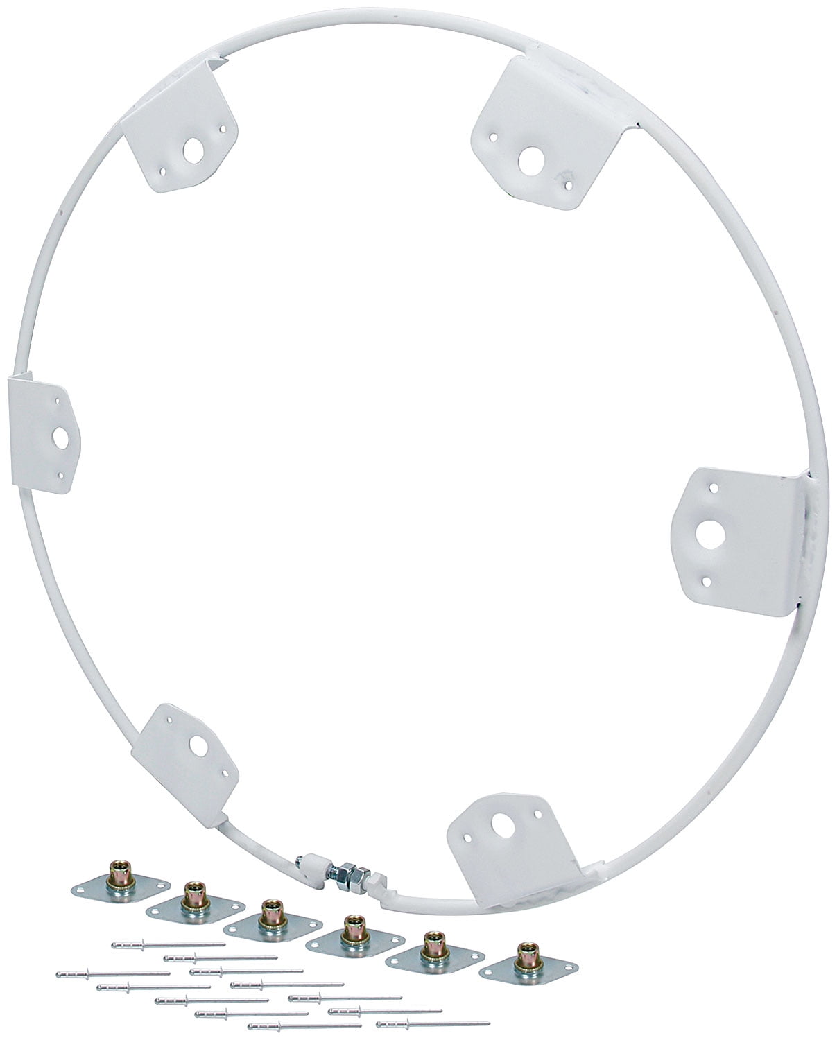 Allstar Performance Wheel Ring Round Style Steel 6 Fastener Bolt-on ...
