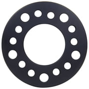 Allstar-ALL44121 Wheel Spacer, 5 x 4.50/4.75/5.00 in Bolt Pattern, 1/2 in Thick, Aluminum, Black Anodize, Each