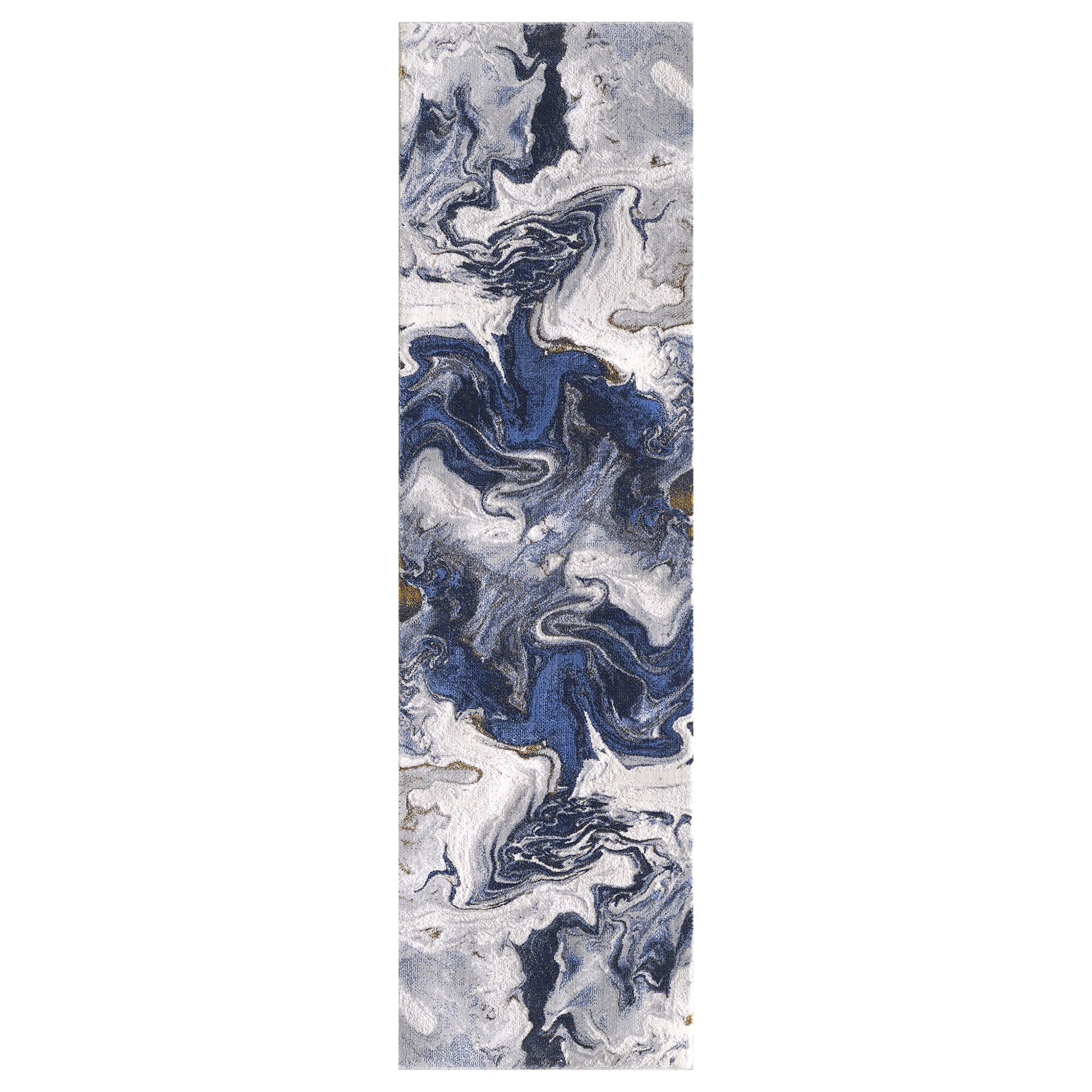 Steel Gray Abstract Rug Allstar Rugs 2' 0