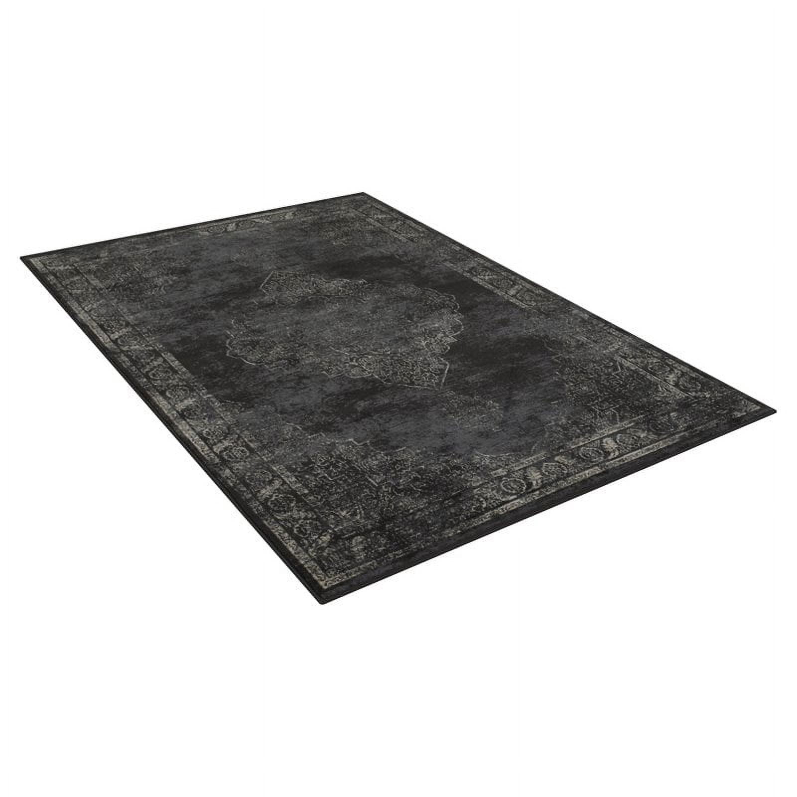 Allstar Rugs 2'x7' Runner Persian Heriz Cotton Area Rug in Graphite ...