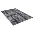 thumbnail image 1 of Allstar Rugs 5'x7' Rectangle Abstract Intersecting Line Rug Gray/Midnight Blue, 1 of 3