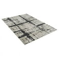 thumbnail image 1 of Allstar Rugs 8'x10' Rectangle Abstract Intersecting Line Rug Ivory/Gray, 1 of 3