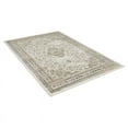 thumbnail image 1 of Allstar Rugs 8'x10' Rectangle Persian Kashan Cotton Rug Ivory/Charcoal Gray, 1 of 3