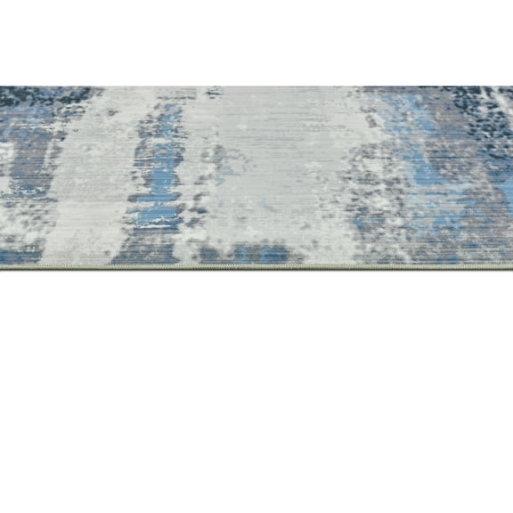 Allstar Rugs  Abstract Themed Polyester Area Rug 5' 0" x 6' 11" - Multicolor