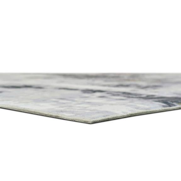Allstar Rugs  Abstract Themed Polyester Area Rug 5' 0" x 6' 11" - Multicolor