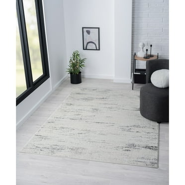 Allstar Rugs  Abstract Themed Polyester Area Rug 5' 1" x 6' 11" - Fossil