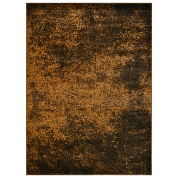 Allstar Rugs Abstract Themed Polypropylene Area Rug 5' 0" x 6' 11" - Hickory