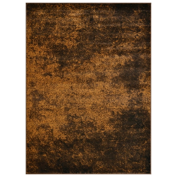 Allstar Rugs Abstract Themed Polypropylene Area Rug 7' 10" x 10' 0" - Hickory