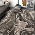 thumbnail image 1 of Allstar Rugs  Abstract Themed Polypropylene Area Rug 7' 9" x 10' 0" - Mud, 1 of 5