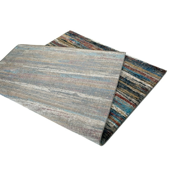 Allstar Rugs Abstract Themed Polypropylene Area Rug 7' 9" x 10' 0" - Multicolor