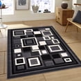 thumbnail image 1 of Allstar Rugs Allstar Abstract Shape Design Modern Rug Gray 7' 9"x10' 2" 8' x 10', 1 of 7