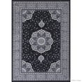 thumbnail image 1 of Allstar Rugs Allstar Dense High Pile Floral Art Deco Rug Charcoal 6' 6"x9' 3" 7' x 9' Grey, 1 of 5