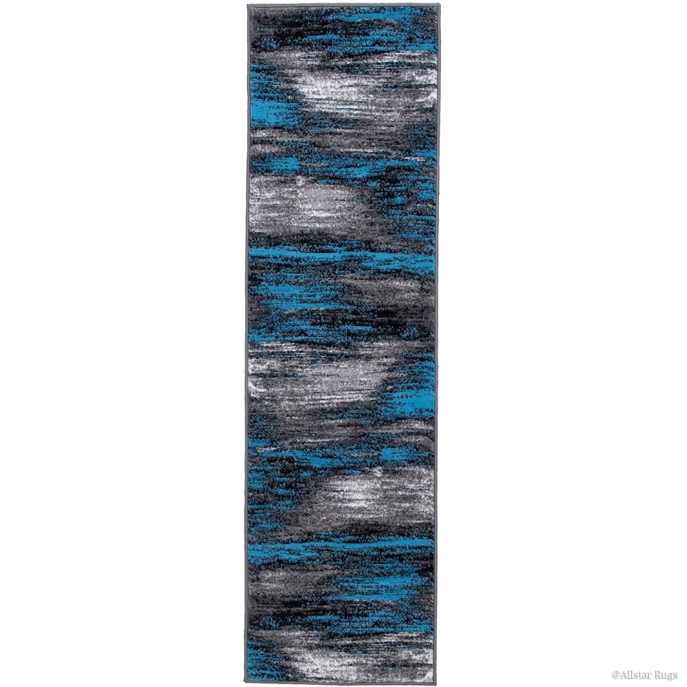 Allstar Rugs Allstar Exclusive Modern Brush Streak Pattern Area Rug ...
