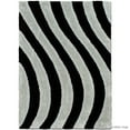 thumbnail image 1 of Allstar Rugs Allstar Modern 3D Wavy Line Design Rug Titan 4' 11"x6' 11" 5' x 8', 1 of 5