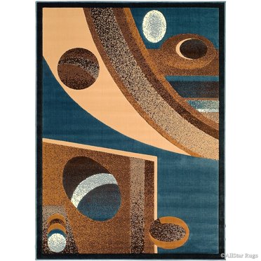 Ladole Rugs Modern Boston Collection Geometric Pattern Honeycomb Area ...
