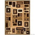 thumbnail image 1 of Allstar Rugs Allstar Modern Colorblock Geometric Design Rug Beige 7' 9"x10' 2" 8' x 10', 1 of 4