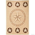 thumbnail image 1 of Allstar Rugs Allstar Modern Star Design Rug Beige 7' 9"x10' 2" Polypropylene 8' x 10' Cabin & Lodge, 1 of 5