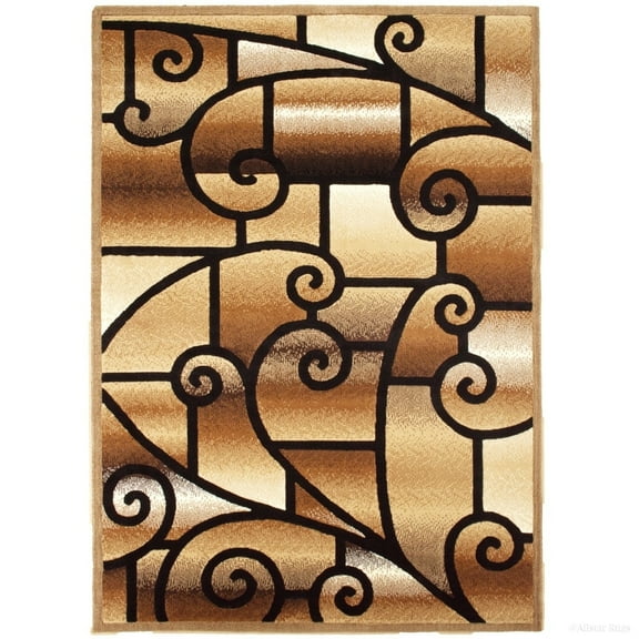 Allstar Rugs Allstar Modern and Chic Traditional Aubusson Rug Beige 7' 9"x10' 2" 8' x 10' Traditional,Modern & Contemporary