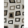 thumbnail image 1 of Allstar Rugs Allstar Woven Abstract Modern Square Design Rug Ivory 5' 2"x7' 1" 5' x 8', 1 of 5