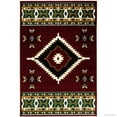 thumbnail image 1 of Allstar Rugs Allstar Woven Southwestern Geometric Rug Burgundy 5' 2"x7' 0" 5' x 8' Southwestern,Modern & Contemporary, 1 of 5