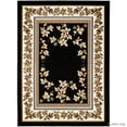 thumbnail image 1 of Allstar Rugs Allstar Woven Traditional Persian Floral Design Rug Black 5' 2"x7' 0" 5' x 8', 1 of 5