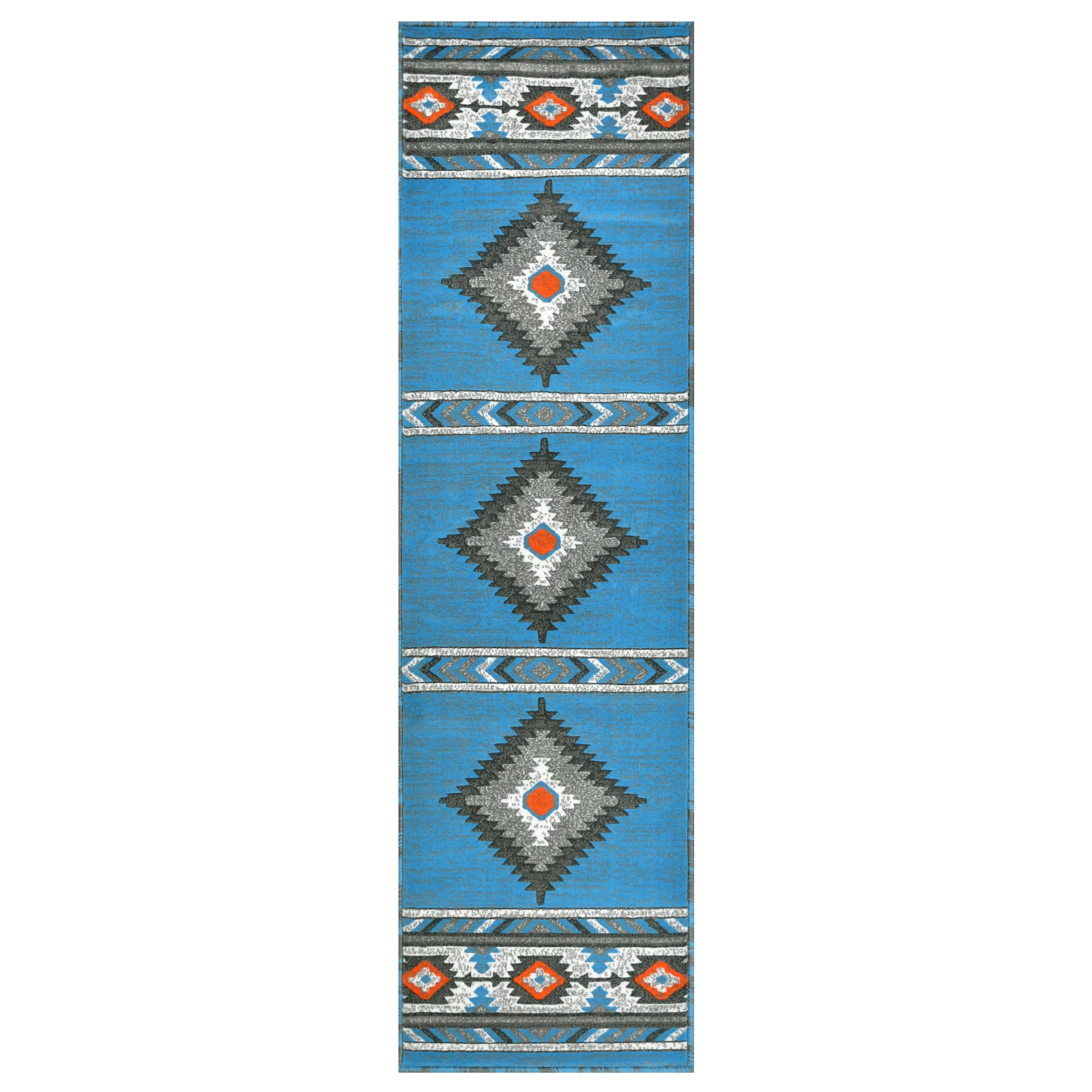 Allstar Rugs Cherokee Themed Polypropylene Area Rug 2' 0