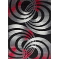 thumbnail image 1 of Allstar Rugs Grey Modern & Contemporary Rectangular Accent Rug, 1 of 12