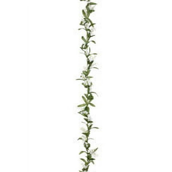 Allstate Club Pack of 12 Artificial White Lily of the Valley Silk Flower Garlands 6'