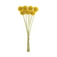 thumbnail image 1 of Allstate Floral & Craft FBL428-YE 13 in. Billy Button Silk Flower Stem Bundle - Yellow, 1 of 1