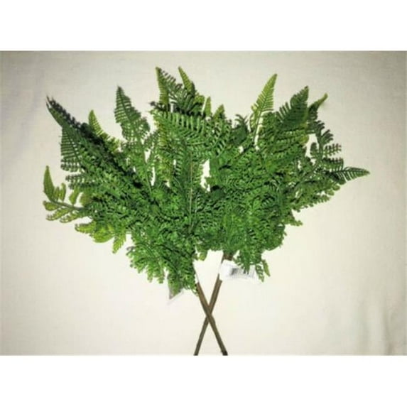 Allstate Floral & Craft PKF036-GR-GY 12 in. Fern Pick Assortement - Green - Set of 6