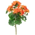 thumbnail image 1 of Allstate Geranium Artificial Floral Bush - 15" - Coral, 1 of 6
