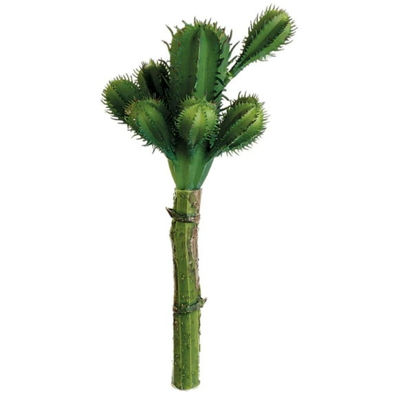 Allstate Mini Column Cactus Artificial Pick Spray - 7" - Green