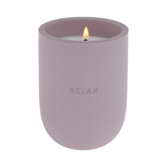 Allswell Relax Scented Lavender, Jasmine & Chamomile Ceramic Jar Candle, 10 oz