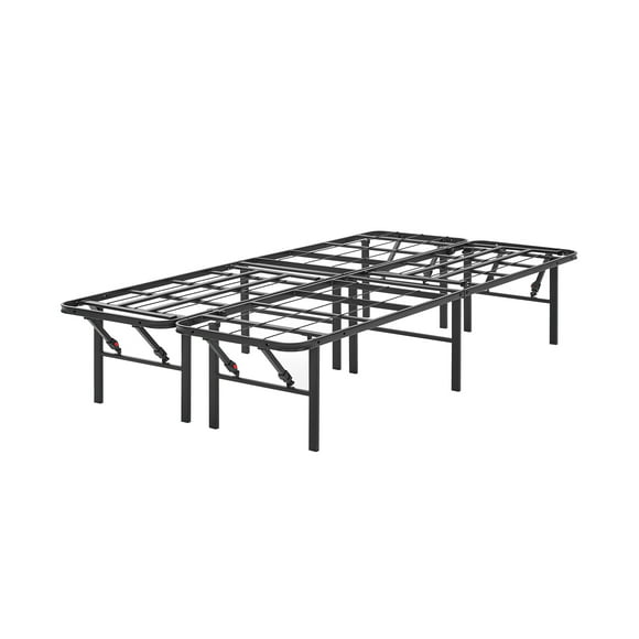 Allswell 14" Convertible High Platform Metal Bed Frame, Twin/Full, Black