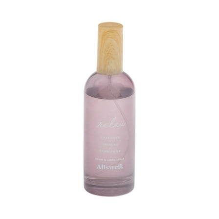 Allswell Relax (Lavender + Jasmine + Chamomile) Scented Room and Linen Spray 3.4 fl oz (100mL)