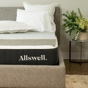 Allswell 3" Sleep Cool Memory Foam Mattress Topper Infused with Graphite, King