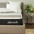 Allswell 3" Sleep Cool Memory Foam Mattress Topper Infused with