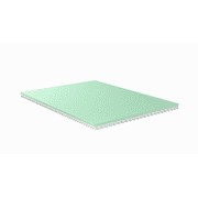 Allswell 4” Memory Foam Mattress Topper Infused with Cooling Diamond Gel, Queen